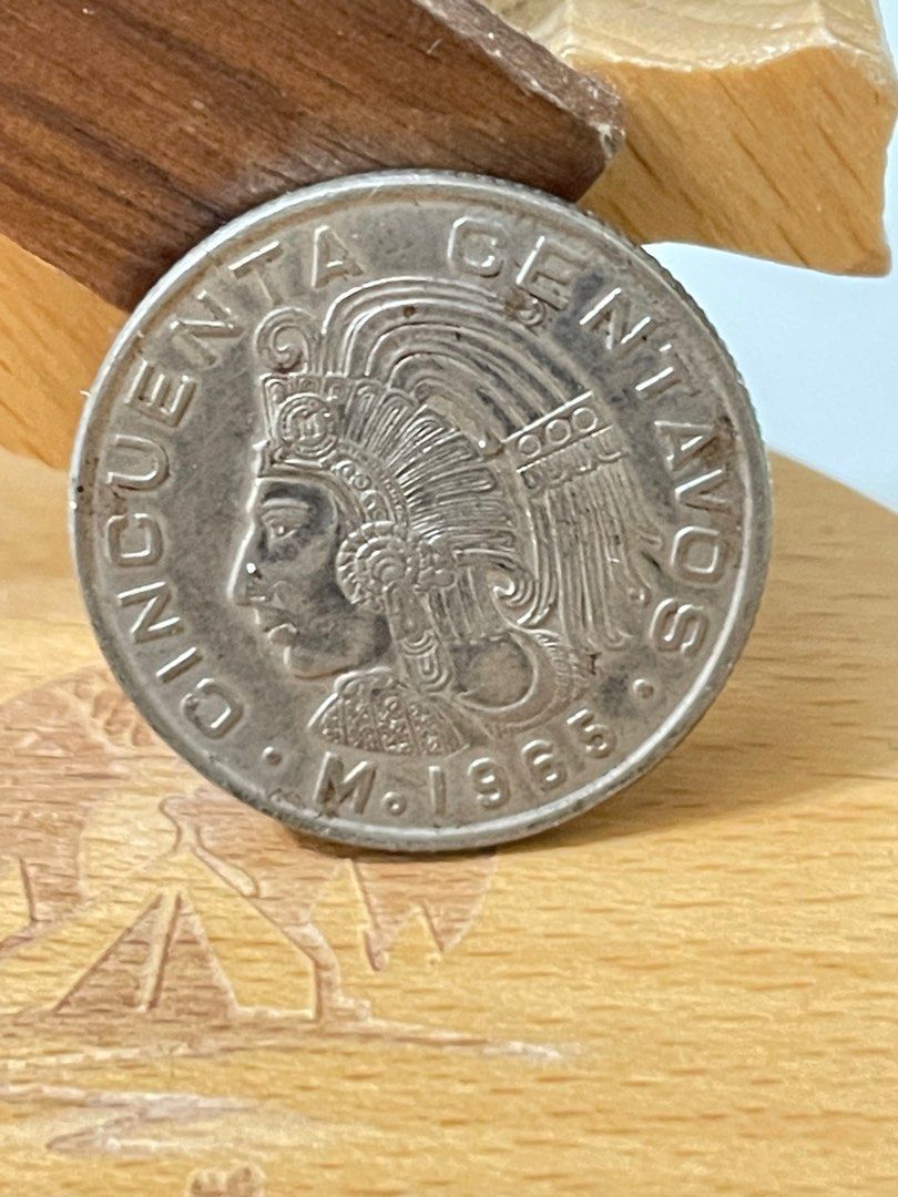 墨西哥1965年古幣少見, 書籍、休閒與玩具, 收藏、紀念品, 錢幣、紙鈔在旋轉拍賣