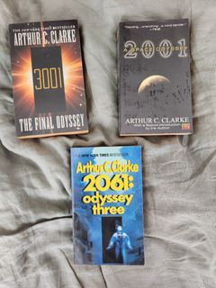 2001 A Space Odyssey: three books 📚
