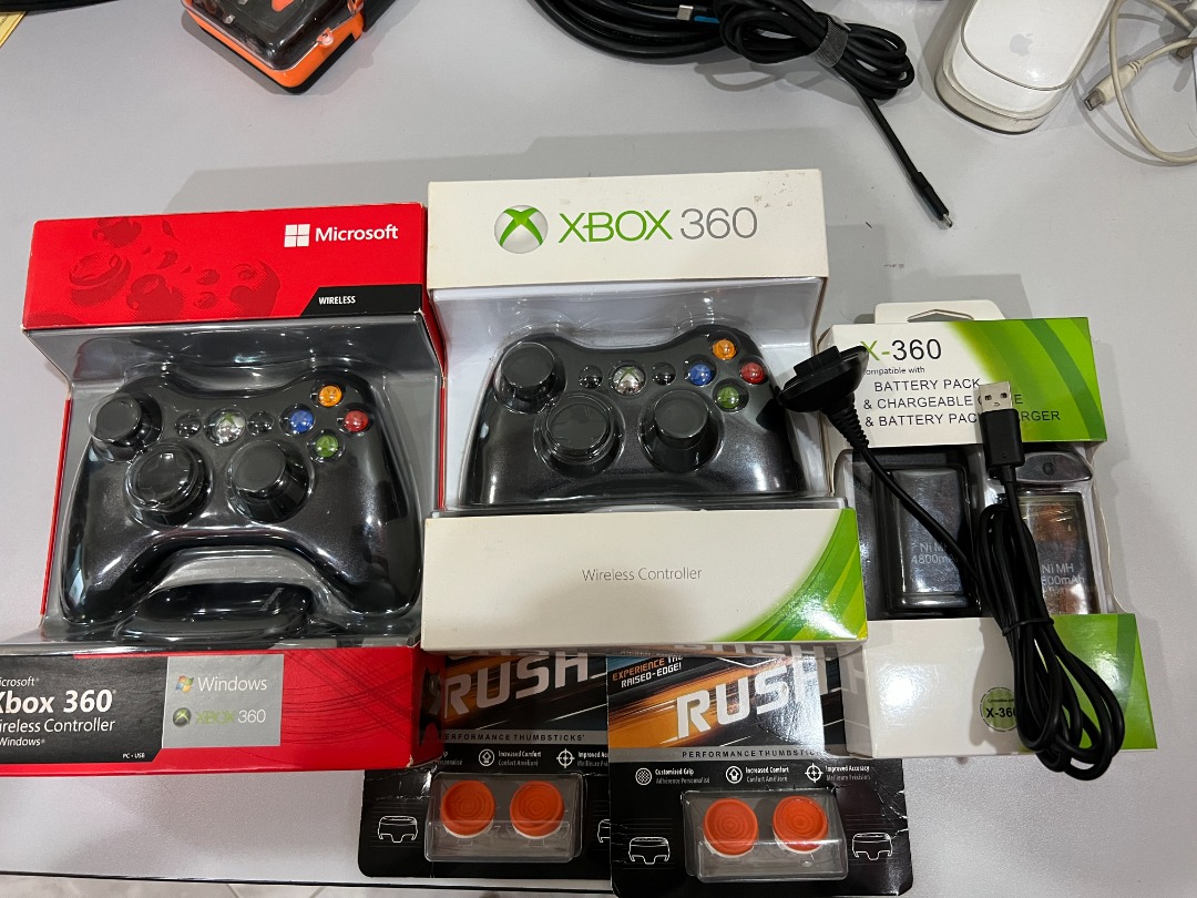 Xbox box 360 controller top