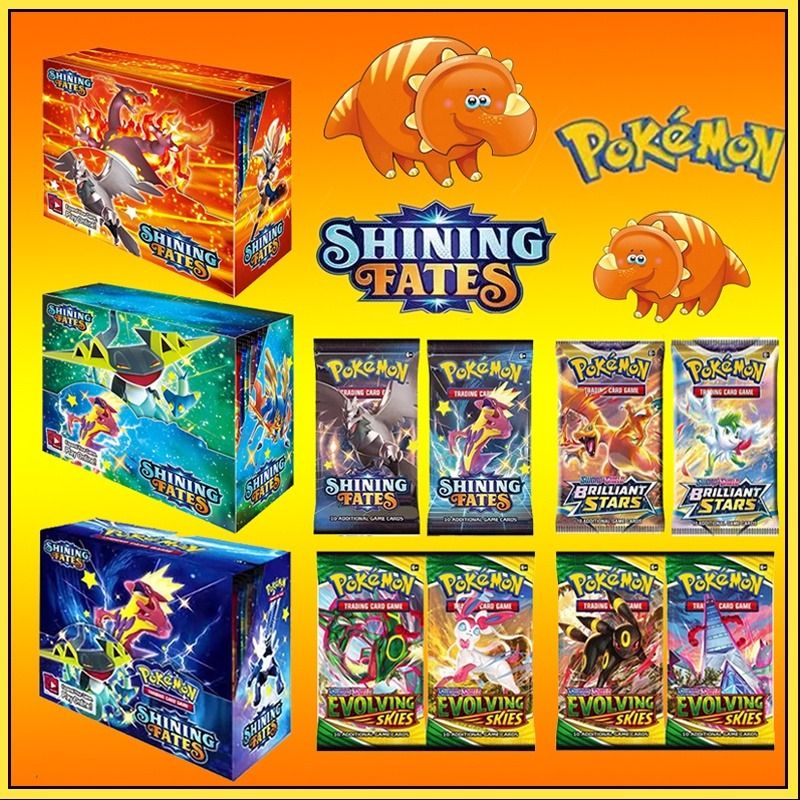 324pcs pokemon cards Style 2 Pokimoen Trading Booster Box (324 pcs) Buy 324pcs Card Pokemon TCG: