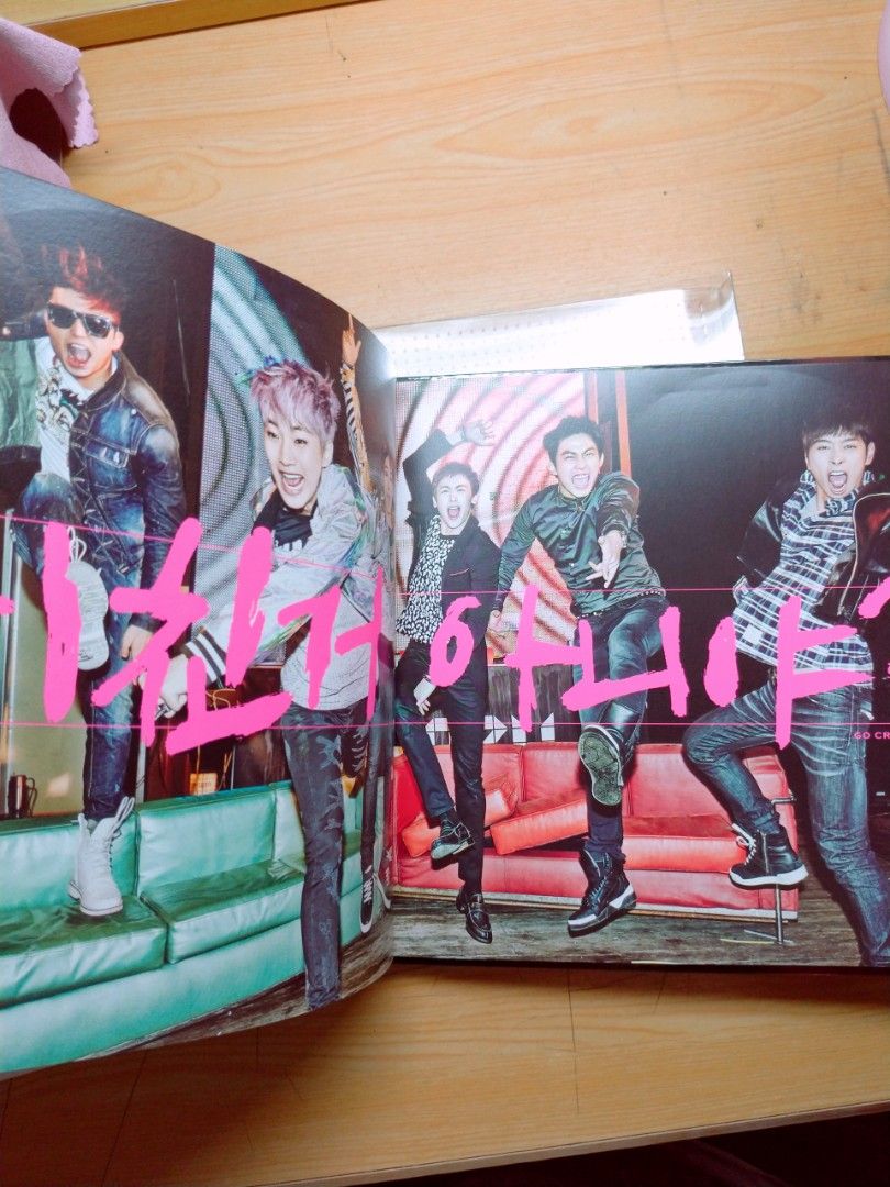 二手 2PM go crazy CD+DVD 台灣加值版