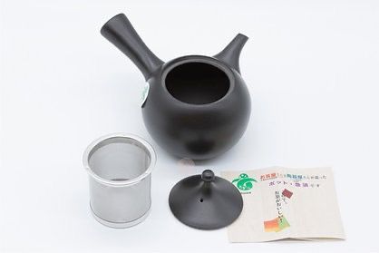 筒型茶濾黑泥急須茶壺(常滑燒), 傢俬＆家居, 廚具和餐具, 茶具配件