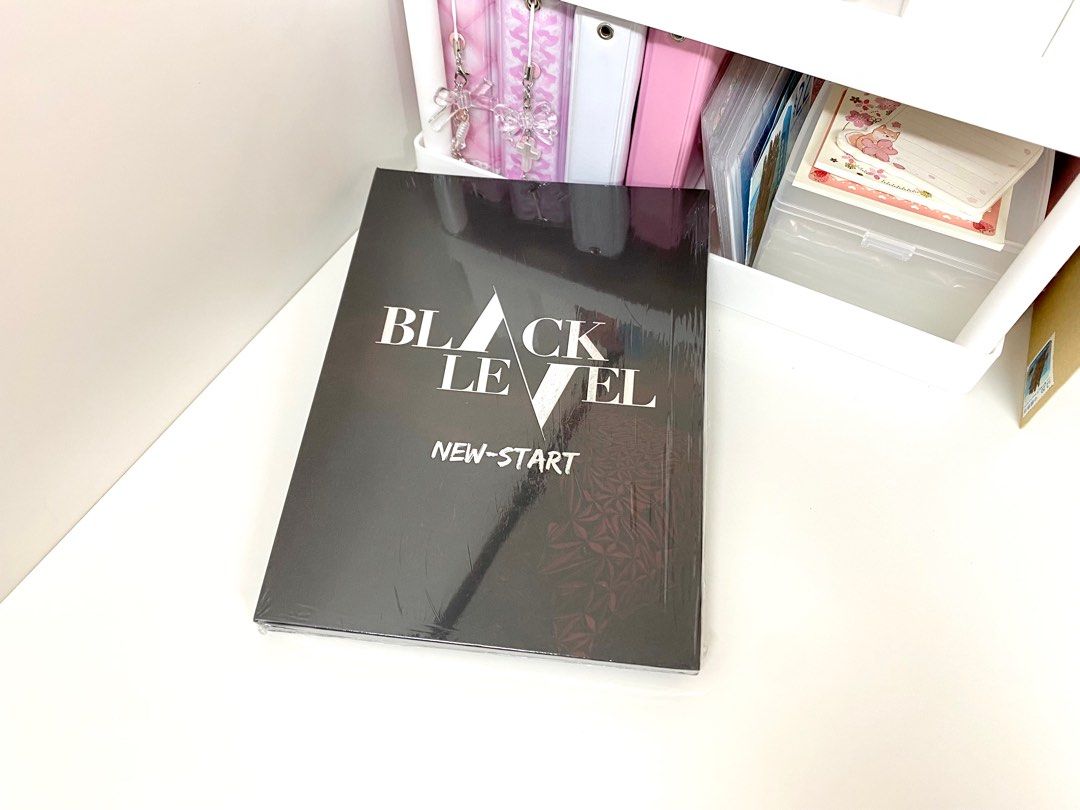 尹鐘佑小卡/ 全新未拆black level new start 專輯, 興趣及遊戲, 收藏品