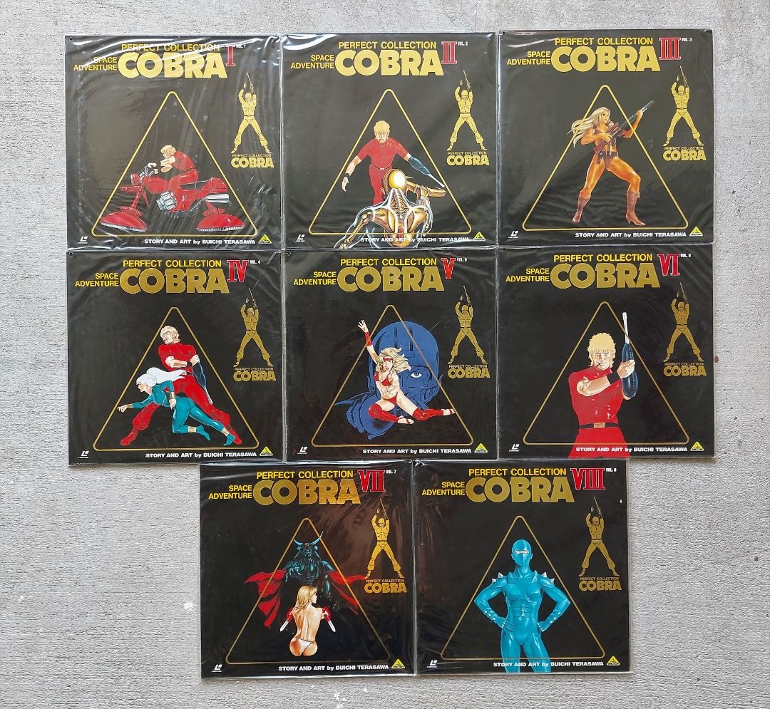 寺澤武一哥布拉Space Adventure Cobra perfect collection Box ( TV