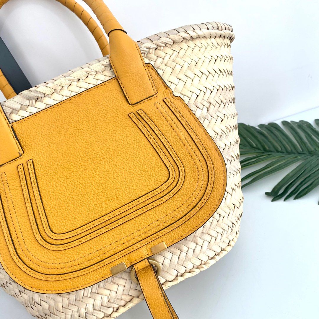 Chloe online mustard bag
