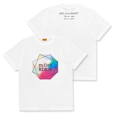 マルチボーダーシリーズ 新品未開封 milet Room #301 Tシャツ M