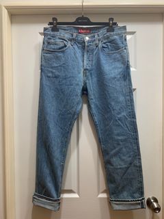 美國 Supreme 美國製 赤耳 牛仔褲 32腰