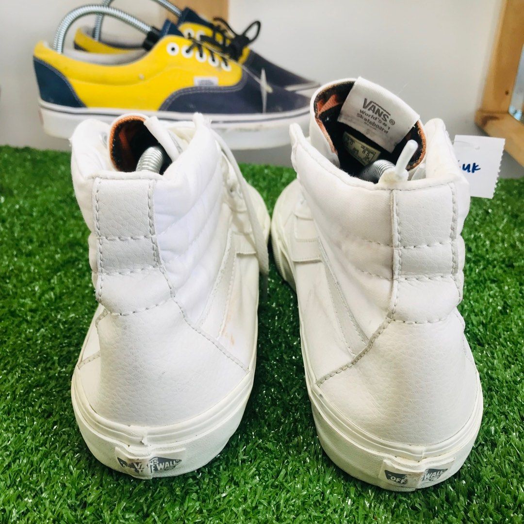 VANS OLD SKOOL TRIPLE WHITE USED ITEM BUNDLE SNEAKER