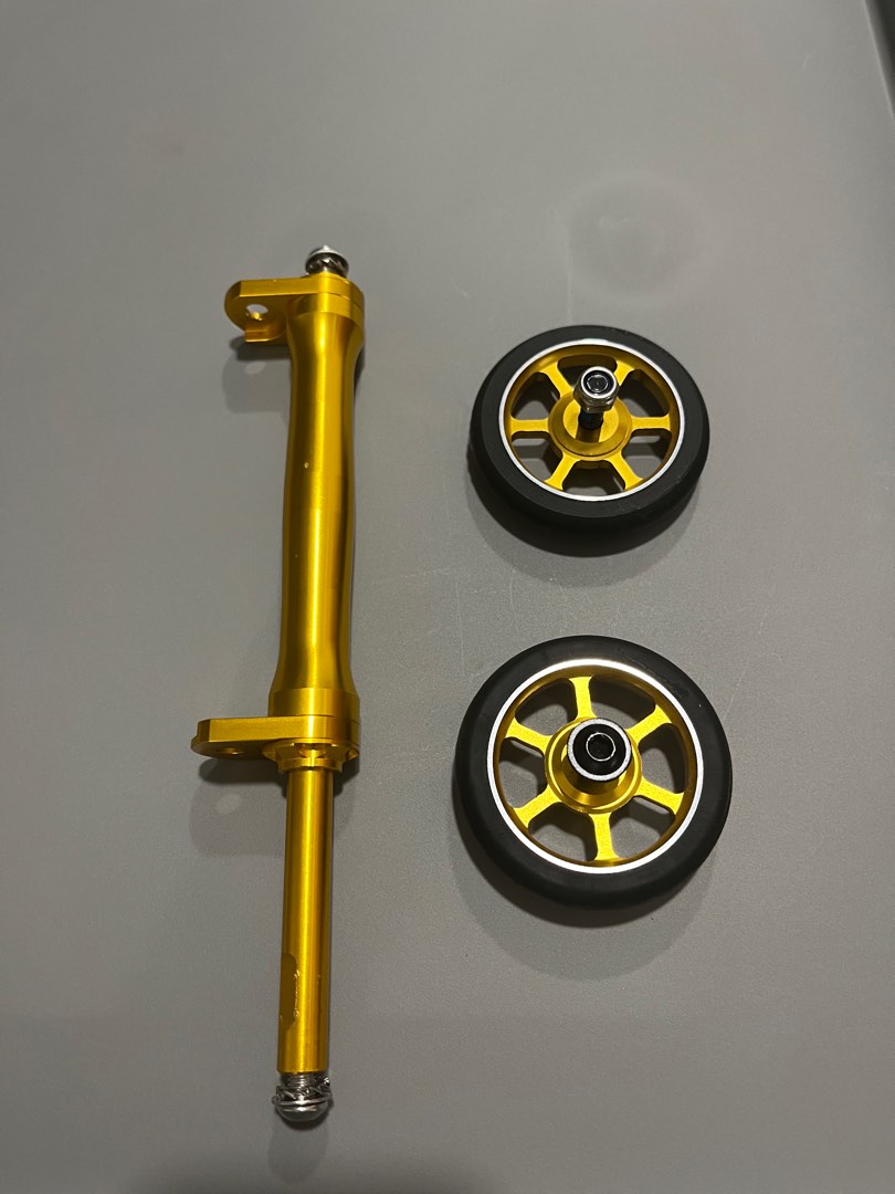 ACEOFFIX Wheel Extender with Ezy Wheels set for Brompton, Sports ...