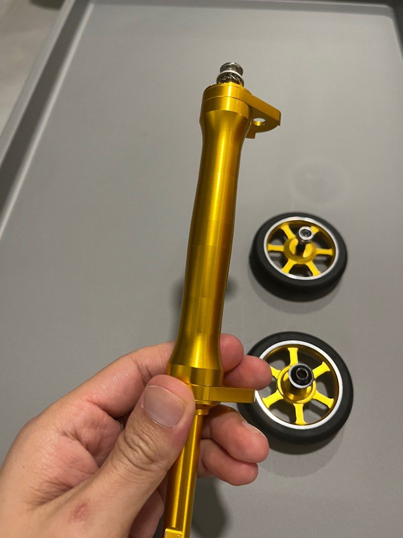 ACEOFFIX Wheel Extender with Ezy Wheels set for Brompton, Sports ...