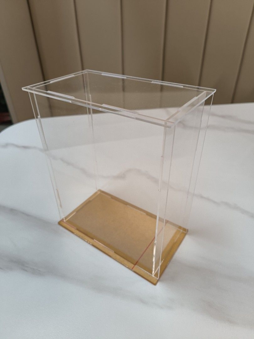 Acrylic display box small, Furniture & Home Living, Home Improvement