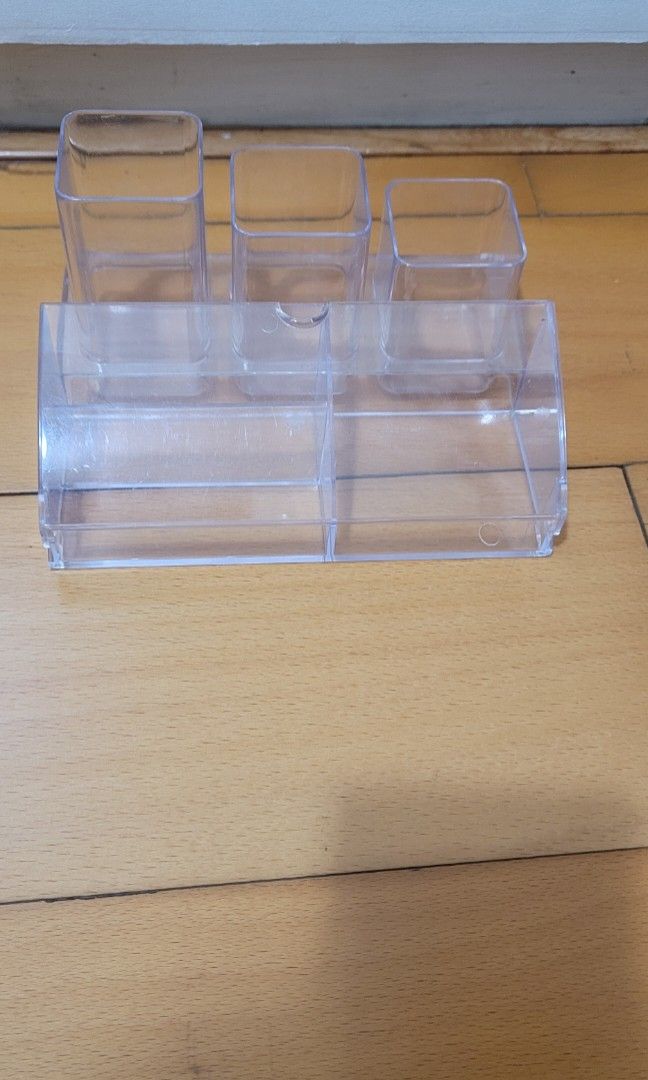 Acrylic Makeup Organizer (Category: Makeup) located in Makati City. Submitted by authentic_shop1 (Listing ID 1234158813, Image 1). Description: 📌Last price posted 😊 ❎No returns & refund. Sales are FINAL.😊 ❎No meet-ups. ❎No rush shipping. 📌First to pay, gets the item. 📌Shipping to be shouldered by Buyer.