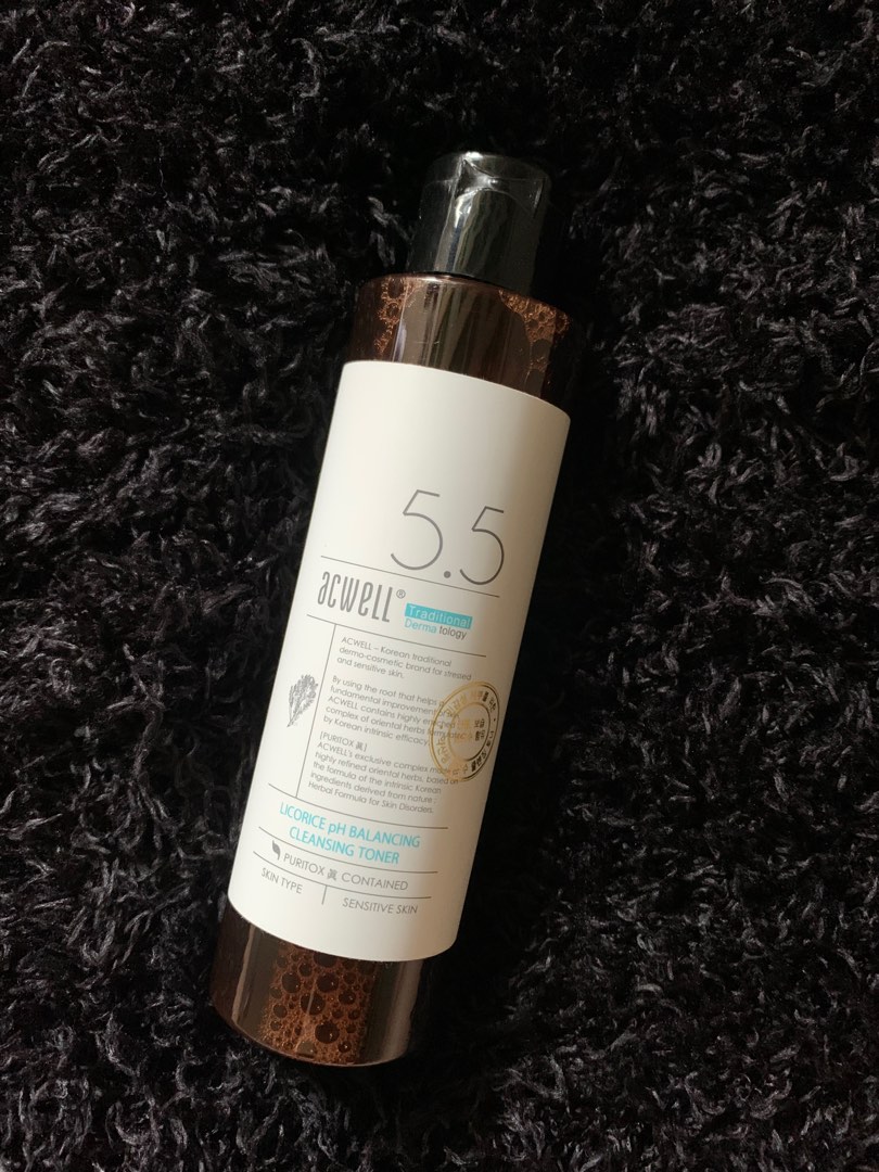 Acwell Licorice pH Balancing Cleansing Toner Korea, Beauty & Personal