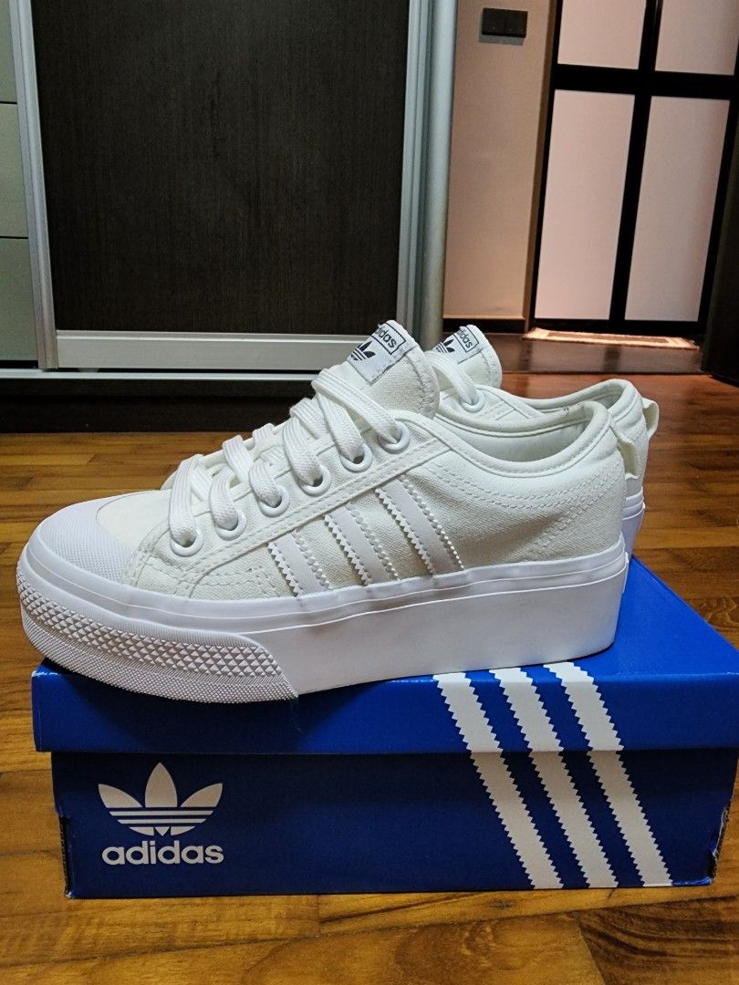 Adidas nizza cuir clearance