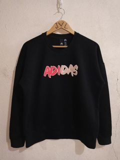 Adidas  spell out sweater