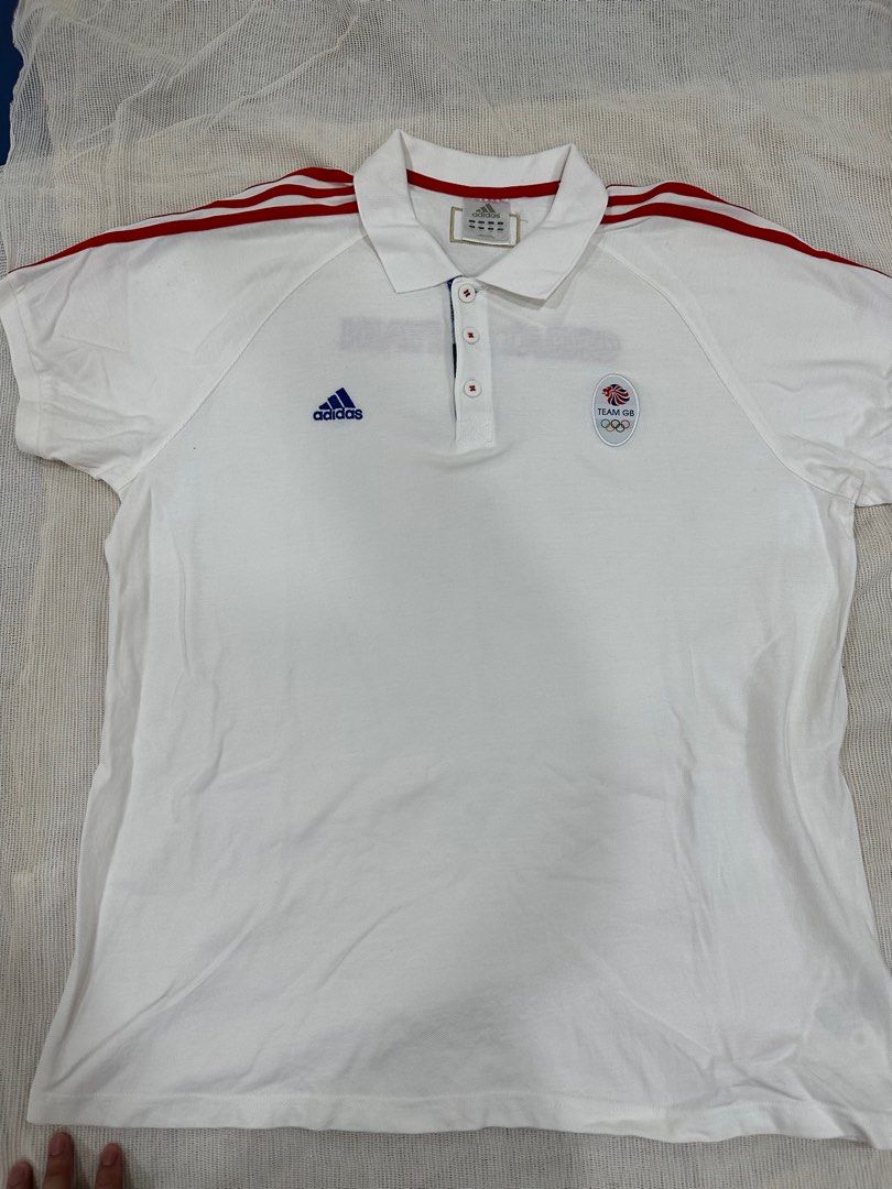 Adidas team discount gb polo shirt