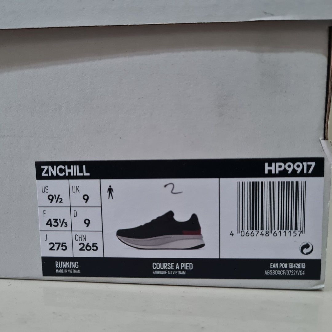 Adidas ZNChill Lightmotion no. 43, Fesyen Pria, Sepatu , Sneakers di  Carousell