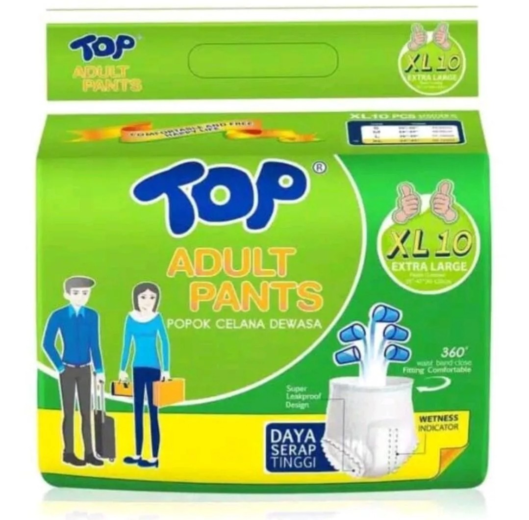 Adult Diaper Pull Up Pants., Health & Nutrition, Assistive ...