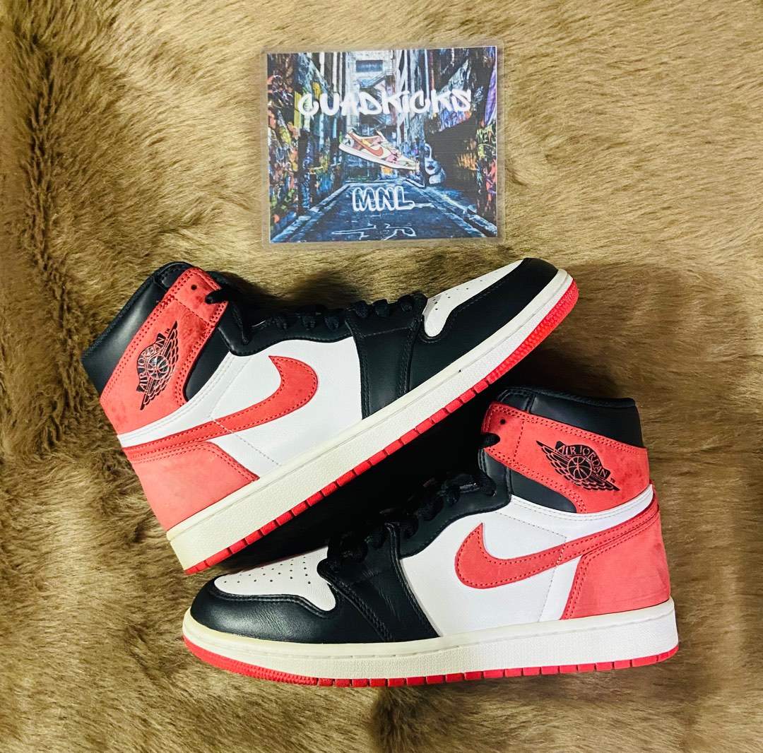 nike air jordan 1 retro high og track red