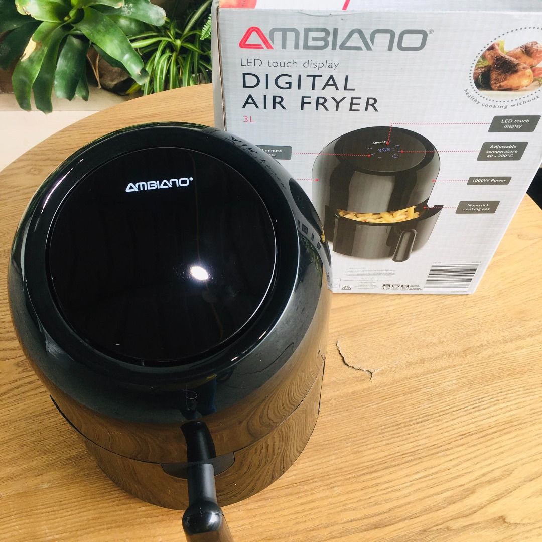 Ambiano 3L Digital Air Fryer, TV & Home Appliances, Kitchen Appliances, Fryers on Carousell