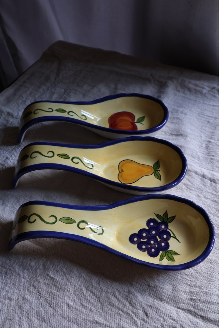 Appetiser Serving Plates (set of 3), Furniture & Home Living