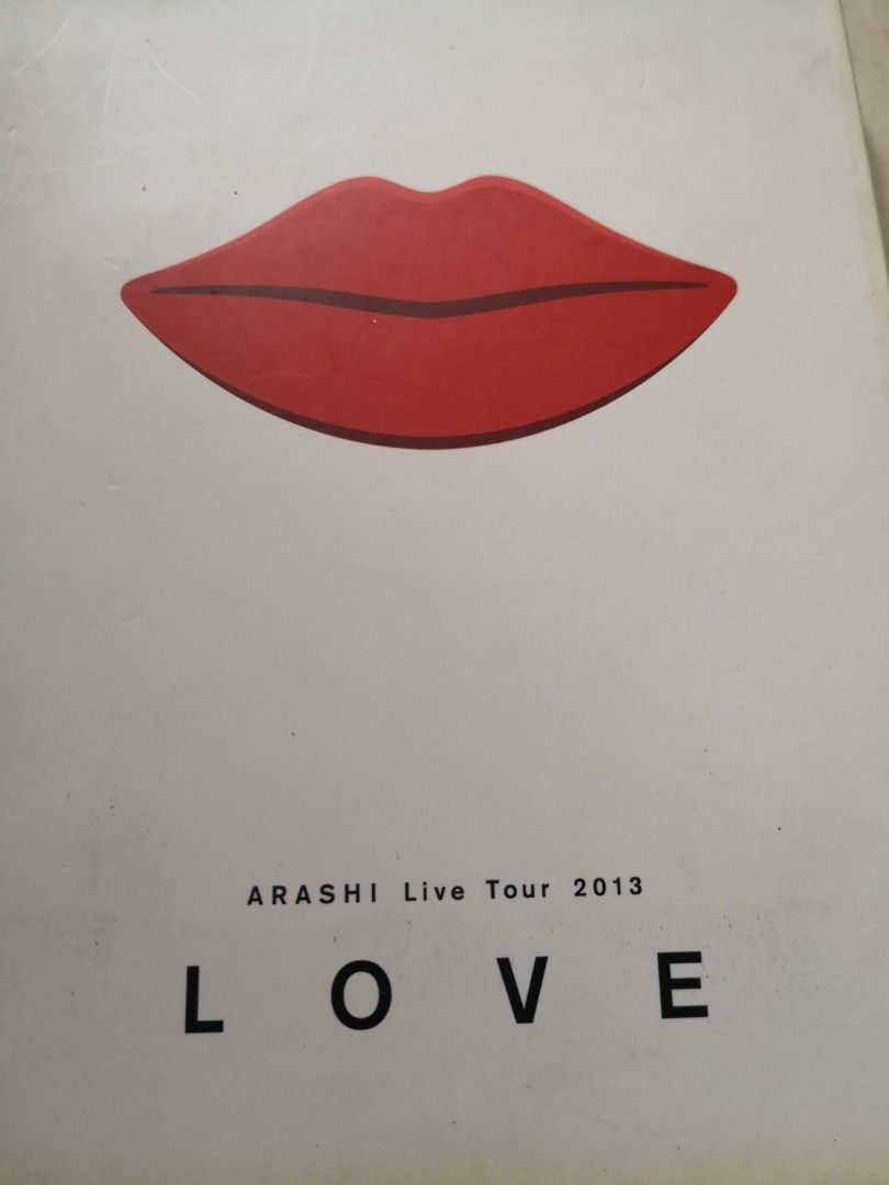 Arashi Live Tour 2013 Love DVD Concert, Hobbies  Toys, Music  Media, CDs   DVDs on Carousell