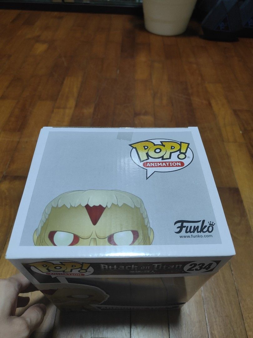 Armored Titan Funko pop Anime 234 Attack on Titan, Hobbies & Toys, Toys