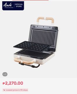 Asahi Waffle & Panini Maker