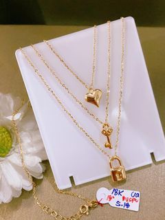 Assorted Layered Necklace 18k Gold