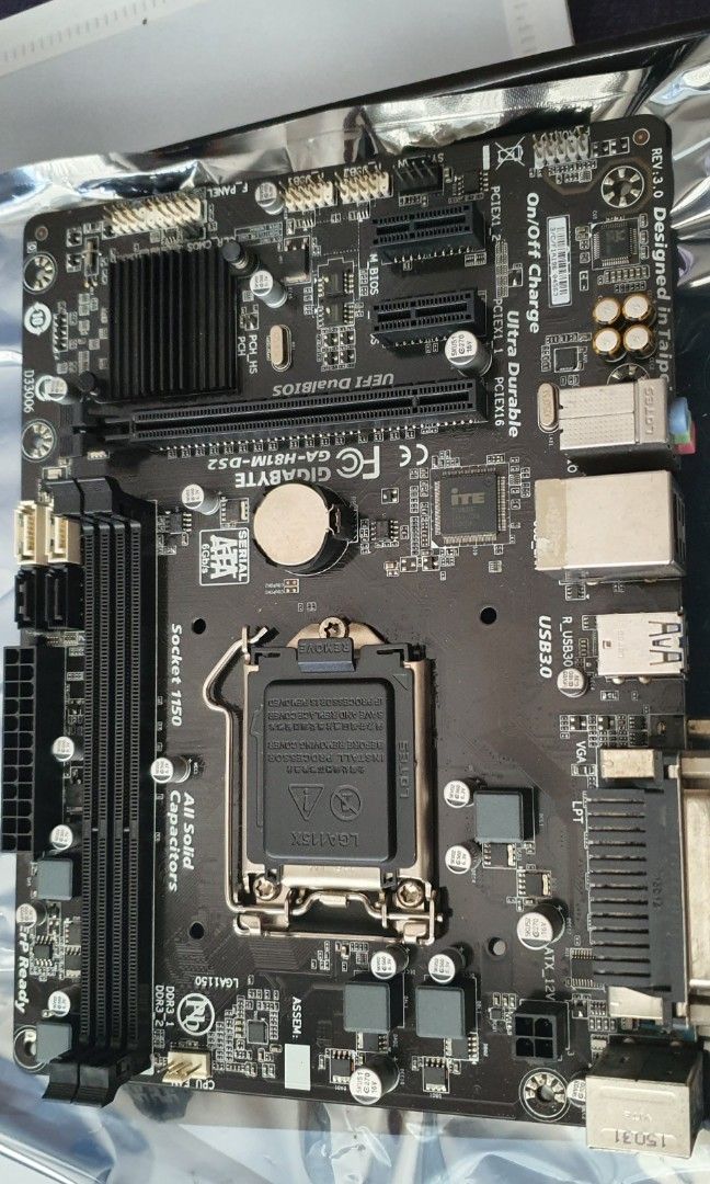 Asus H81MK Motherboard, Computers & Tech, Parts & Accessories
