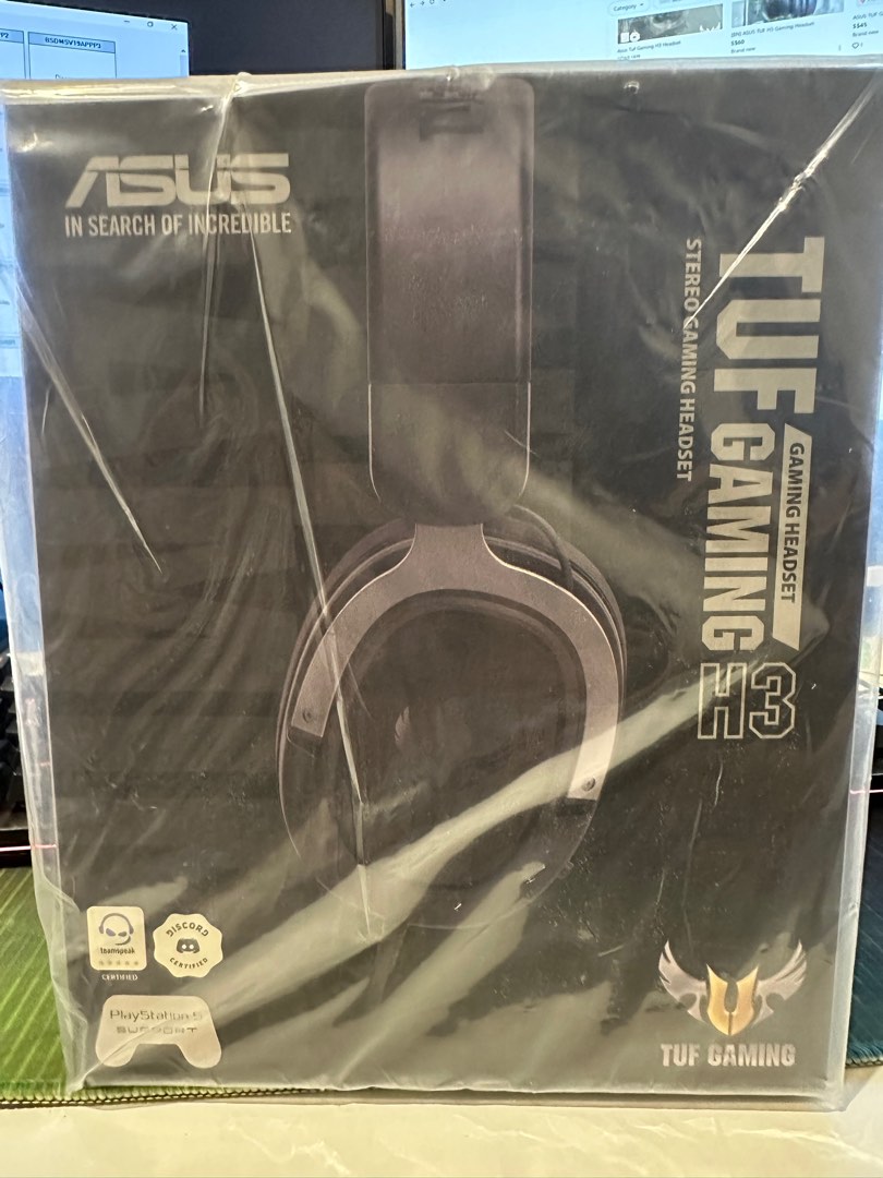 ASUS Tuf Gaming H3 headset Brand New, Audio, Headphones & Headsets on