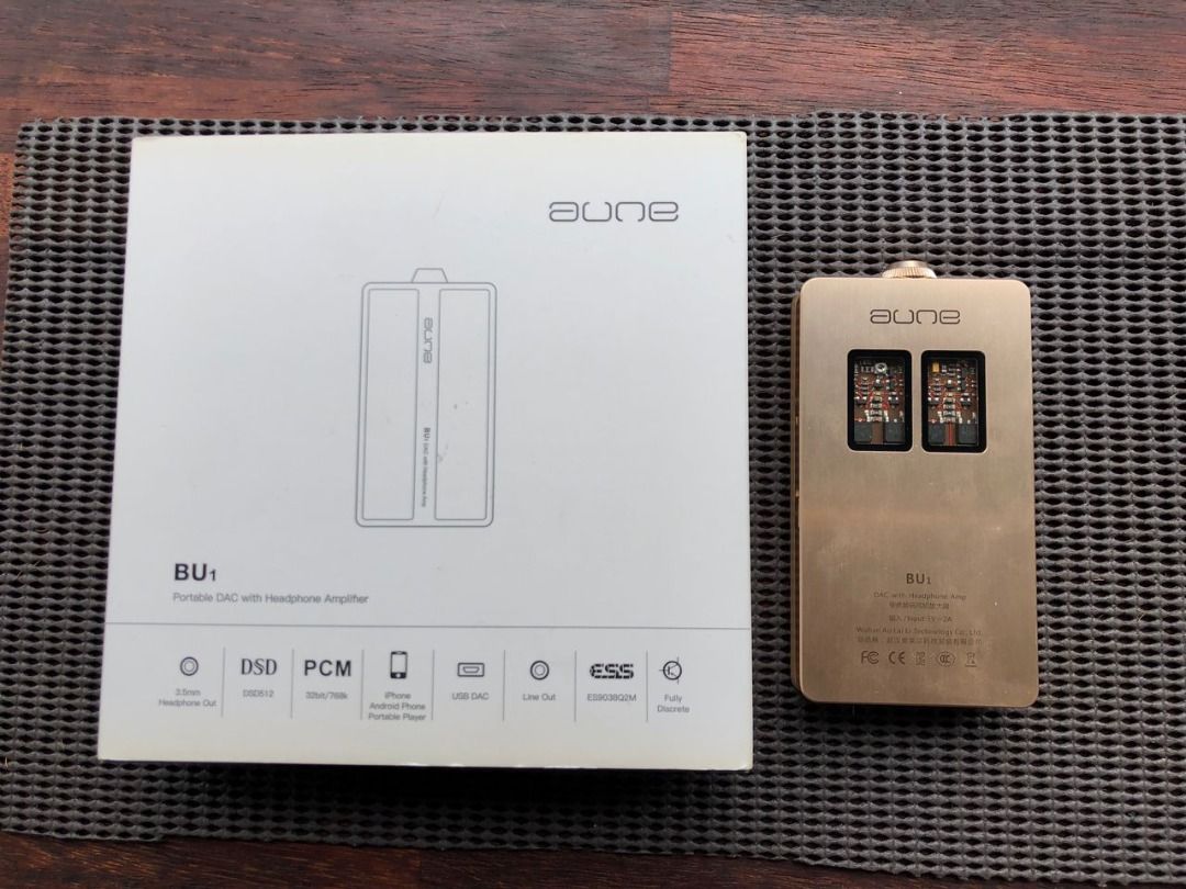 aune bu1 USBセット ポータブルDACアンプ dn3-