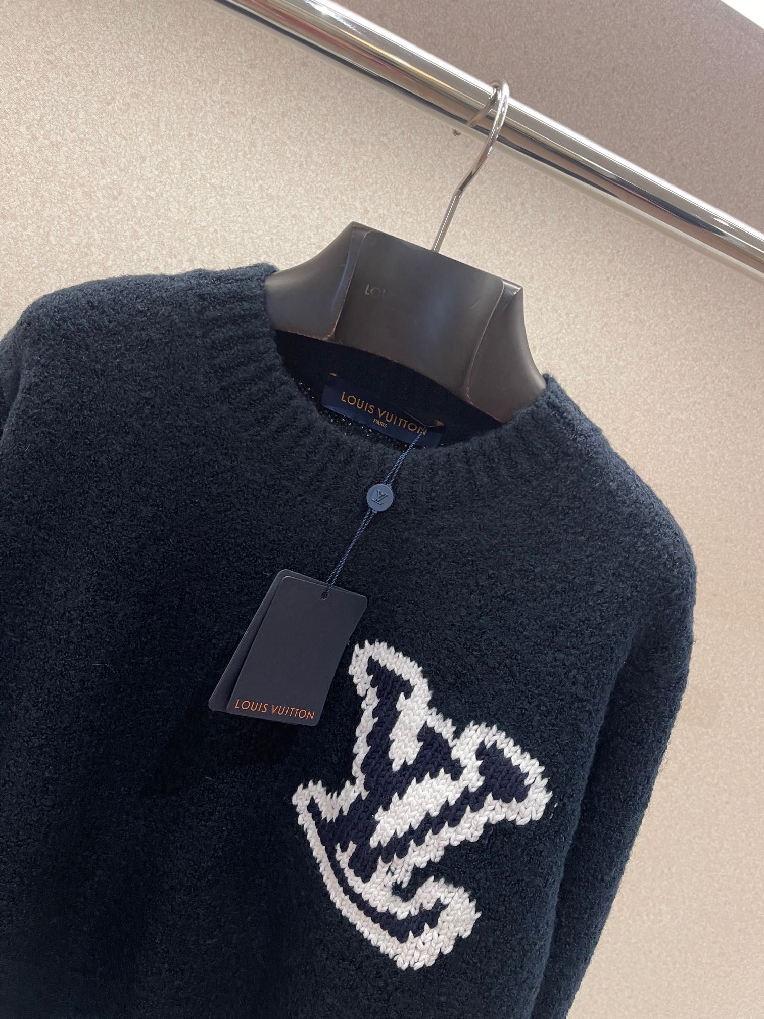 Authentic lv Navy Blue Sweater, Men's Fashion, Tops & Sets, Hoodies on  Carousell