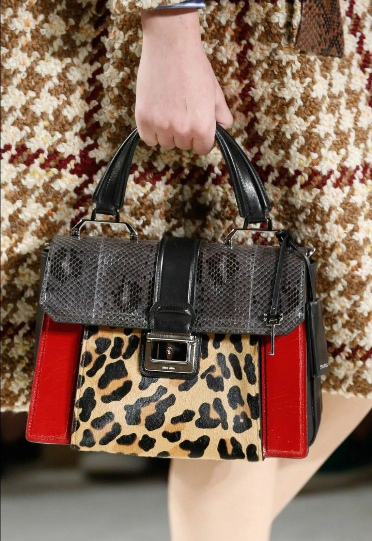 Miu miu hotsell leopard bag