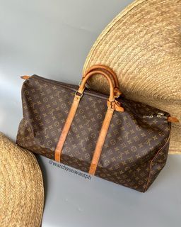 Louis Vuitton 2018 pre-owned iridescent Keepall Bandouliere 50 travel bag -  ShopStyle