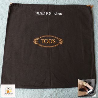 Authentic Tods Dust bag 18.5x19.5 inches