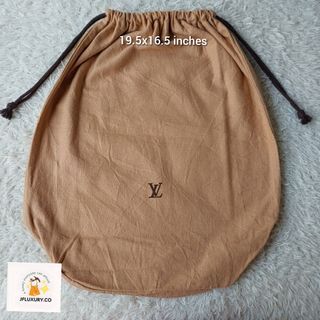 Authentic Vintage Louis Vuitton dust bag 19.5x16.5 inches