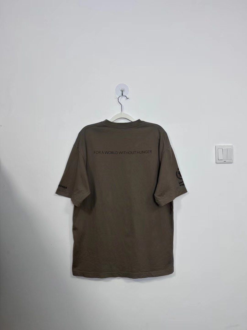 Balenciaga 巴黎世家糧食短袖, 名牌精品, 精品服飾在旋轉拍賣