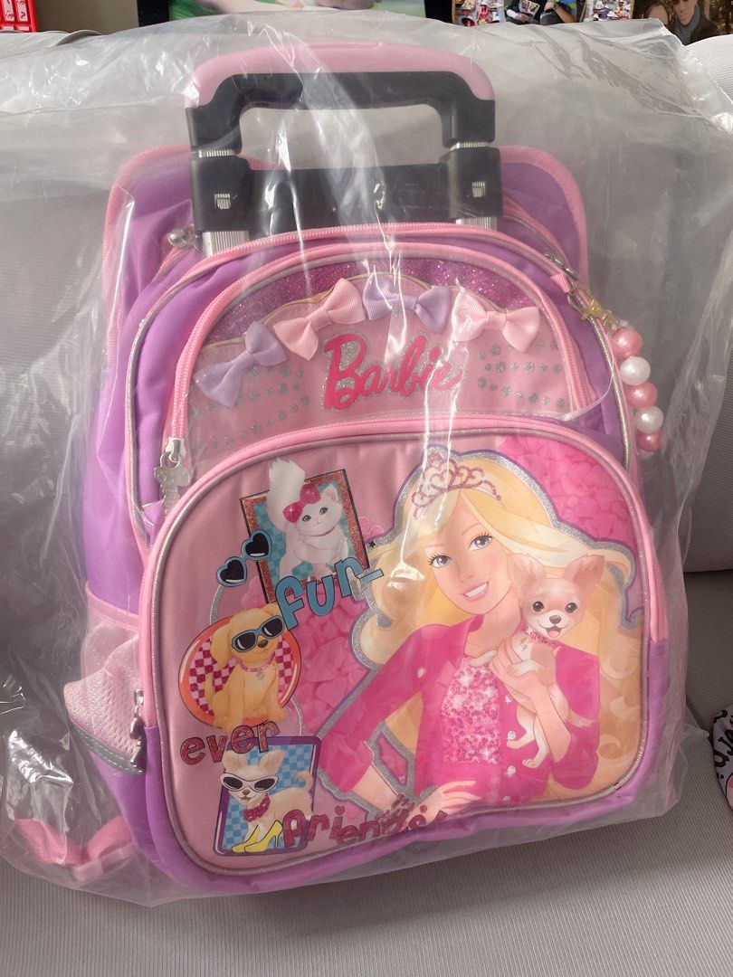 Girls barbie shop bag