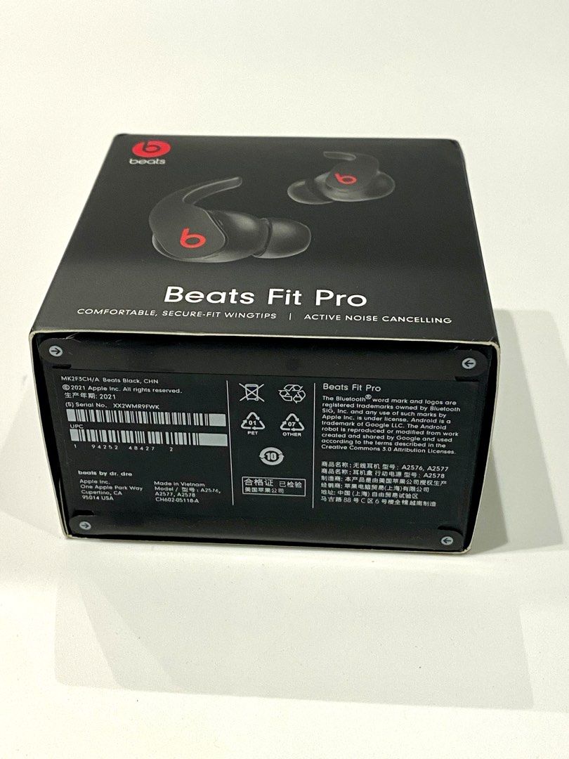 正品！全新未開封！陸版Beats Fit Pro 無線抗噪耳機wireless bluetooth