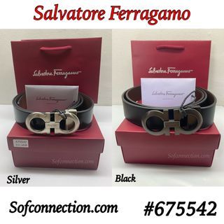 Salvatore Ferragamo Double Gancio Reversible Belt Walnut One Size Cut To  Suit