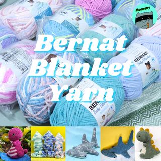 Bernat blanket yarn, Hobbies & Toys, Stationery & Craft, Craft