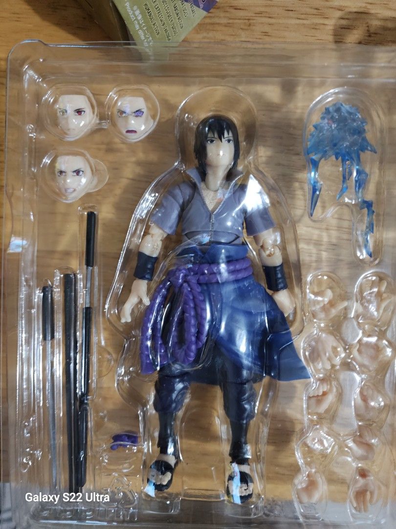 Tamashi Nations - Naruto Shippuden - Sasuke Uchiha -He Who Bears All  Hatred, Bandai Spirits S.H.Figuarts : Toys & Games 