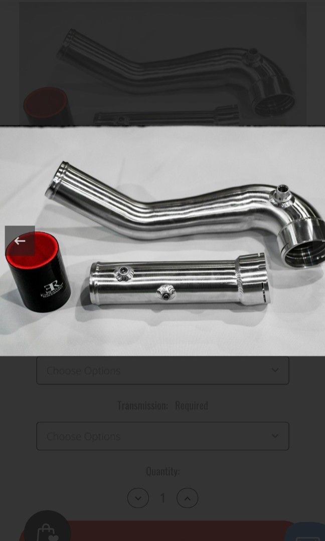 BMW F series N20 Evolution Racewerks charge pipe & boost pipe, Car Accessories, Accessories on