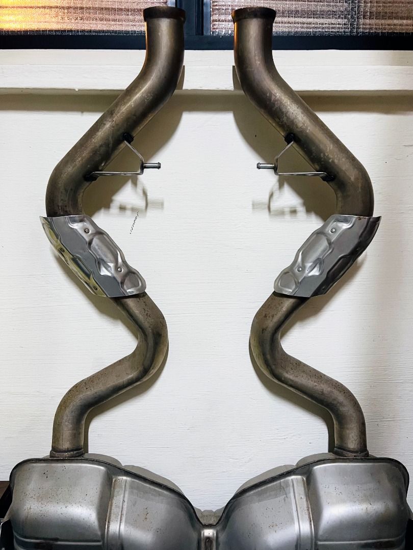 BMW M3 E93 Stock Muffler, Car Accessories, Accessories on Carousell
