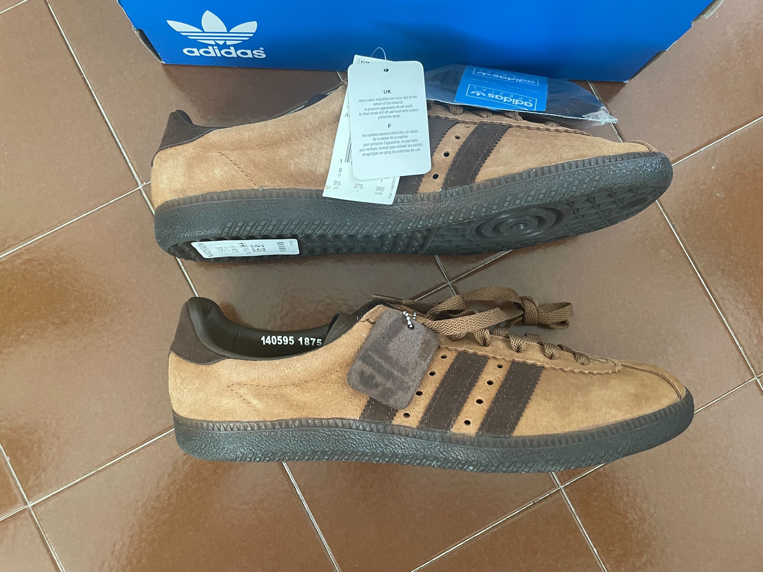 BNIB Adidas SPZL Padiham AC7746 UK9 Luxury Sneakers Footwear