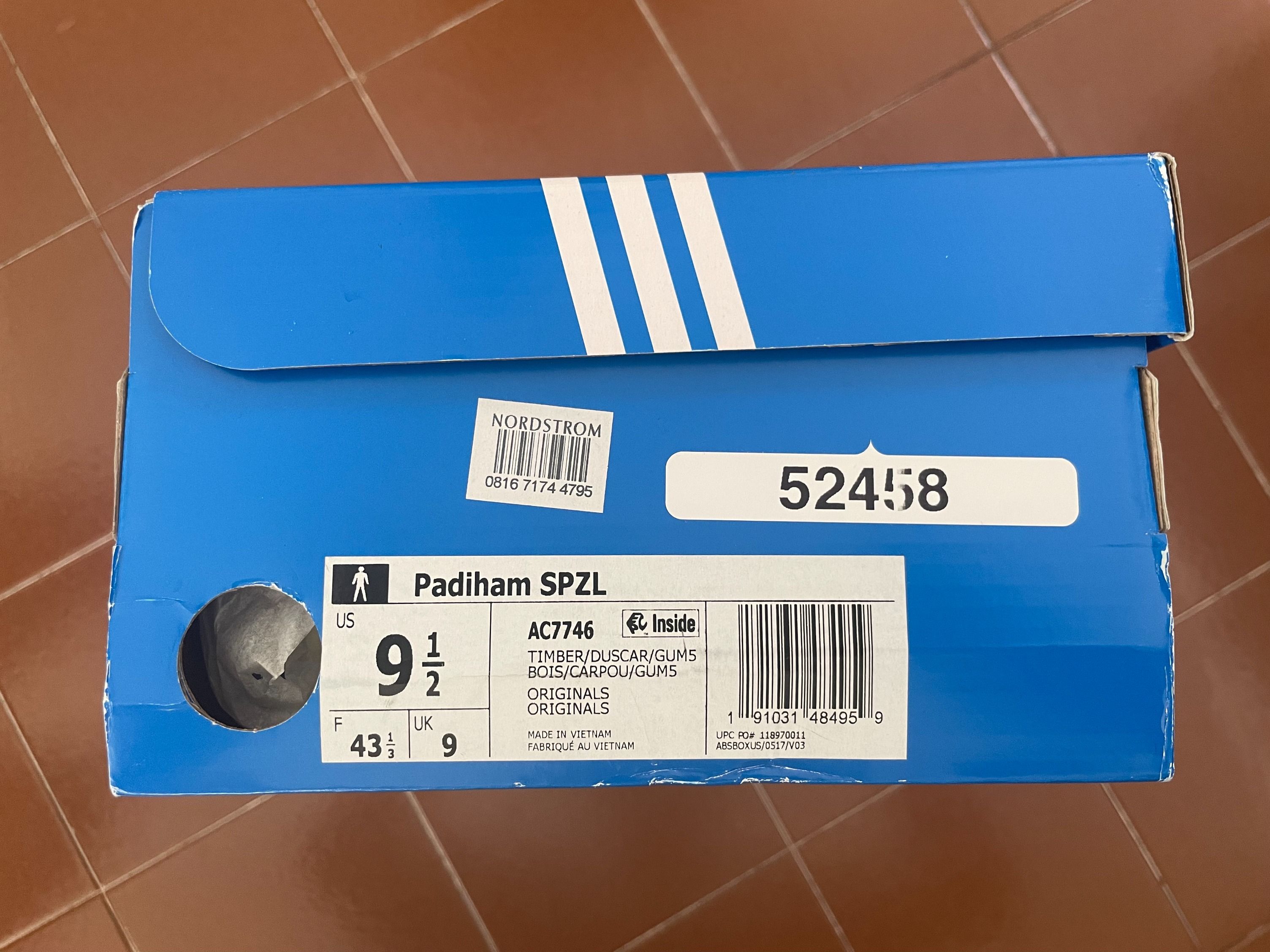 BNIB Adidas SPZL Padiham AC7746 UK9 Luxury Sneakers Footwear