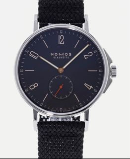 BNIB Nomos Glashuette Ahoi Atlantic Blue Dial