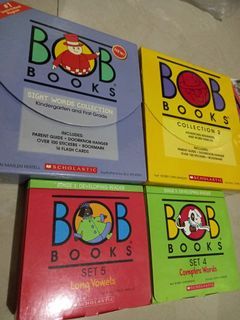 Bob Books Collection for teaching reading and phonics sold per collection box