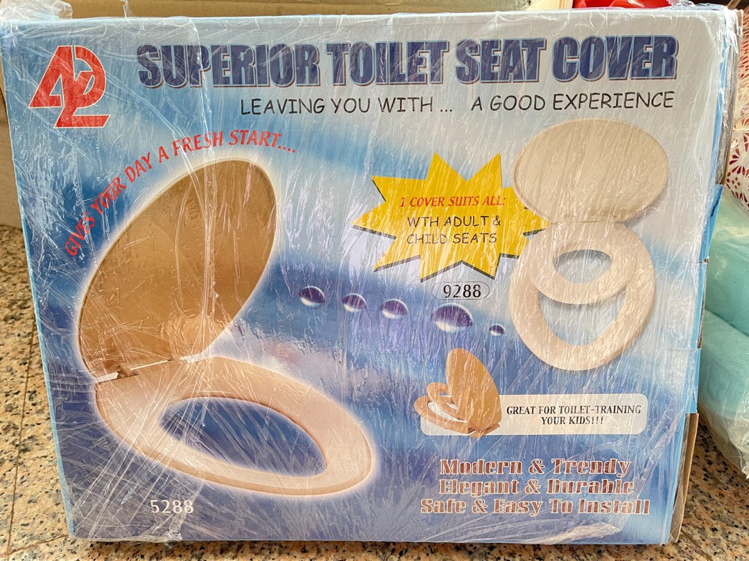 Brand New Toilet Bowl Cover, Furniture & Home Living, Bathroom